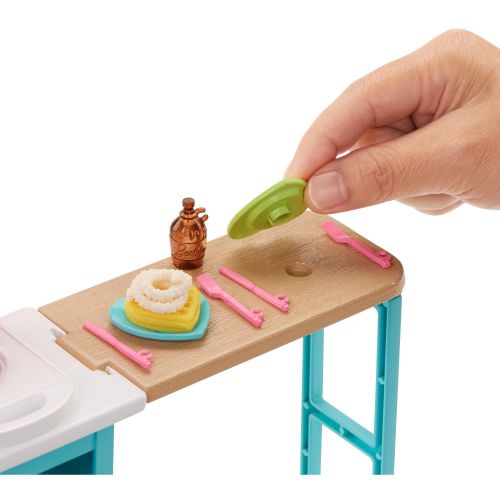 바비 Barbie Stacie Cooking & Baking Breakfast Chef Doll & Playset