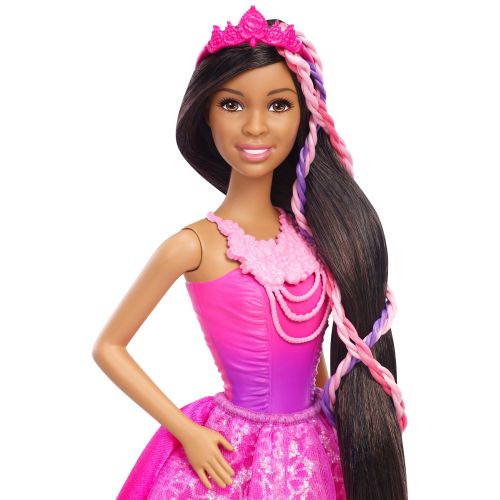 바비 Barbie Endless Hair Kingdom Snap N Style Princess Doll, Nikki