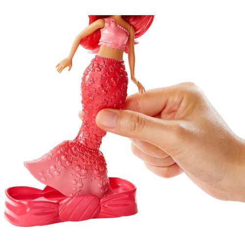 바비 Barbie Dreamtopia Bubbles N Fun Red Mermaid Doll