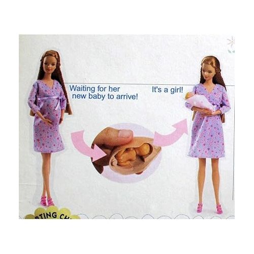 바비 Barbie Happy Family Pregnant Midge & Baby