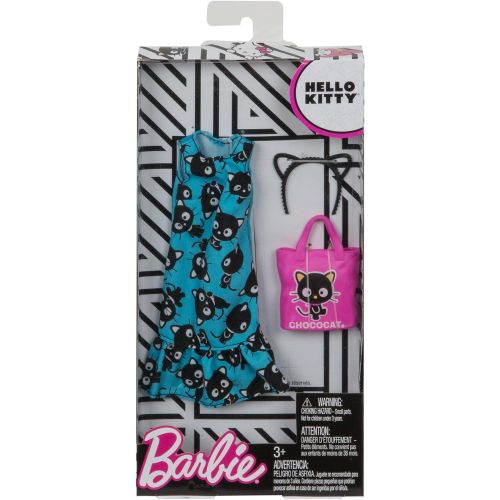 바비 Barbie Fashions Hello Kitty Blue Cat Dress