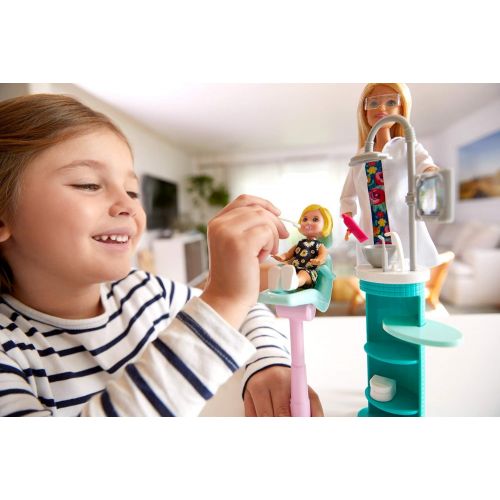 바비 Barbie Dentist Doll & Playset