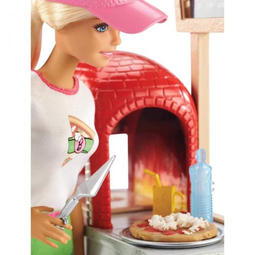 바비 Barbie Pizza Chef Doll and Playset, Blonde