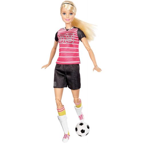 바비 Barbie Made to Move Soccer Player Doll