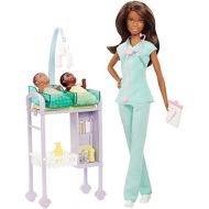 Barbie Careers Baby Doctor Doll Playset, Brunette