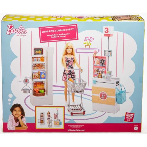 바비 Barbie Supermarket Set, Blonde