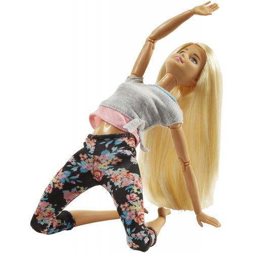 바비 Barbie Made To Move Doll, Blonde