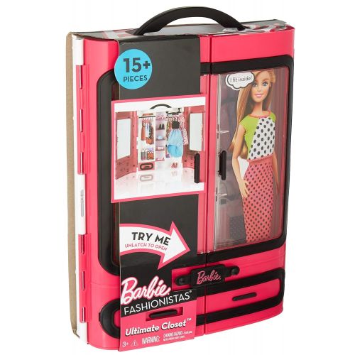 바비 Barbie Fashionistas Ultimate Closet (Pink)