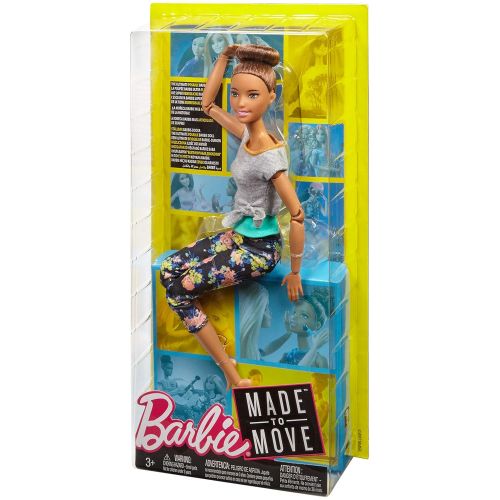 바비 Barbie Made To Move Doll, Brunette