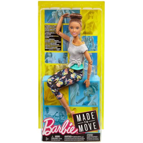바비 Barbie Made To Move Doll, Brunette
