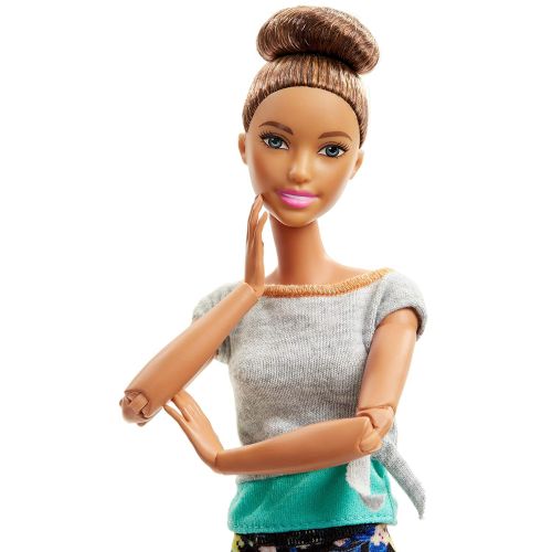 바비 Barbie Made To Move Doll, Brunette