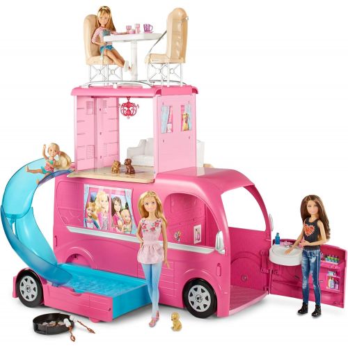 바비 Barbie Pop-up Camper [Amazon Exclusive]