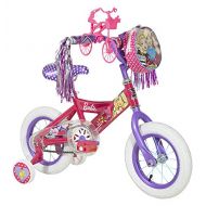 Dynacraft Barbie Girls Mini Street Bike 12, Pink/Purple/White