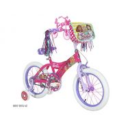 Dynacraft Barbie Girls BMX Street Bike 16, Pink/White/Purple