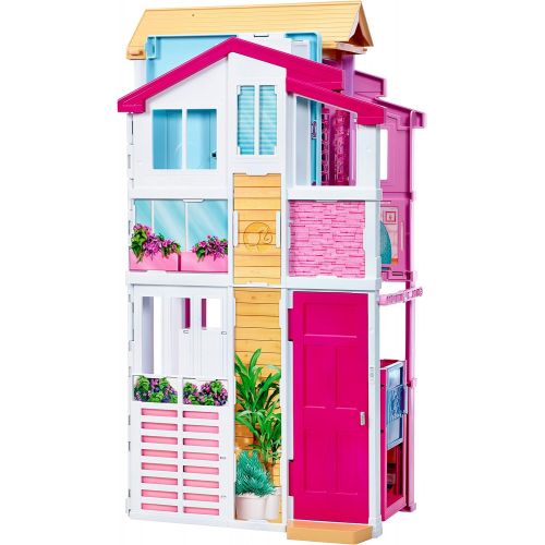 바비 [아마존핫딜][아마존 핫딜] Barbie 3-Story Townhouse