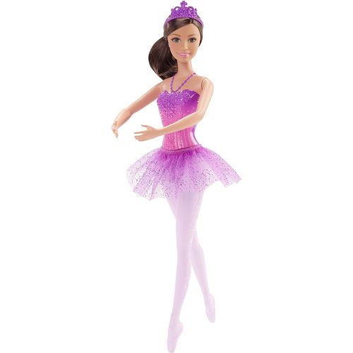 바비 [아마존베스트]Barbie Fairytale Ballerina Doll, Purple