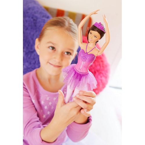 바비 [아마존베스트]Barbie Fairytale Ballerina Doll, Purple