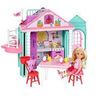 [아마존 핫딜]  [아마존핫딜]Mattel Barbie DWJ50 Club Chelsea Spielhaus