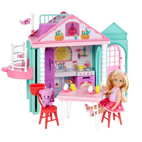 바비 [아마존 핫딜]  [아마존핫딜]Mattel Barbie DWJ50 Club Chelsea Spielhaus