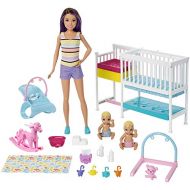 [아마존핫딜]Barbie GFL38 - Skipper Babysitters Inc. Kinderzimmer Spielset, Puppen Spielzeug ab 3 Jahren