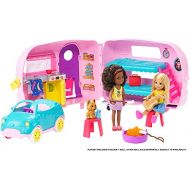 [아마존핫딜]Barbie FXG90 - Chelsea Camper und Puppe Spielset, Puppen Spielzeug ab 3 Jahren