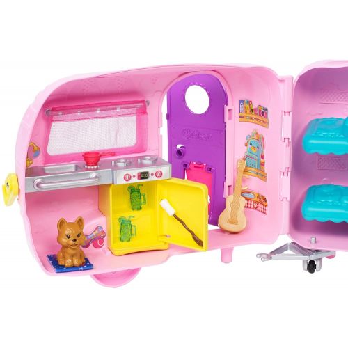 바비 [아마존 핫딜]  [아마존핫딜]Barbie FXG90 - Chelsea Camper und Puppe Spielset, Puppen Spielzeug ab 3 Jahren