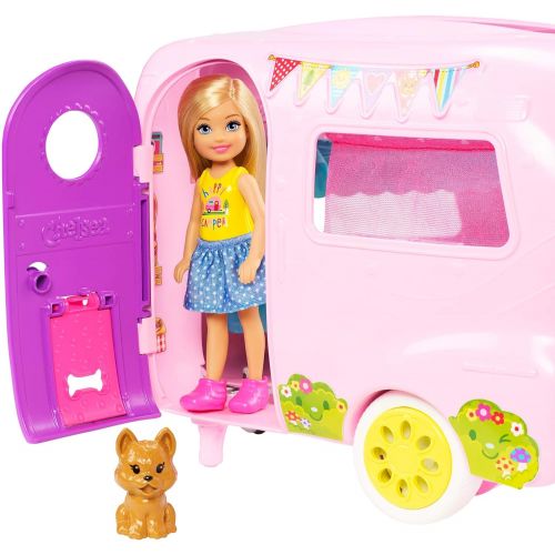 바비 [아마존 핫딜]  [아마존핫딜]Barbie FXG90 - Chelsea Camper und Puppe Spielset, Puppen Spielzeug ab 3 Jahren