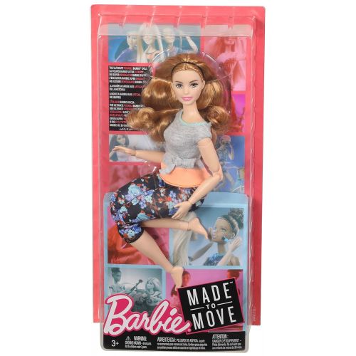 바비 [아마존 핫딜]  [아마존핫딜]Barbie - Made to Move Puppe, blond strawberry