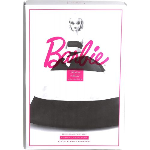 바비 [아마존 핫딜] [아마존핫딜]Barbie FXF25 - Barbie Signature Black and White Forever Barbie Puppe