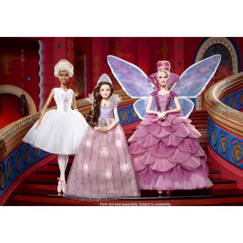 바비 Disney Claras Light Up Dress Barbie Doll