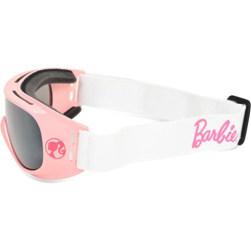 바비 Barbie Girls Ski Goggles for Winter Snow Sport Girl Snowboarding Goggle for Little Kids