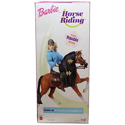 바비 Barbie HORSE RIDING DOLL w Riding Breeches, Helmet & More (2000)