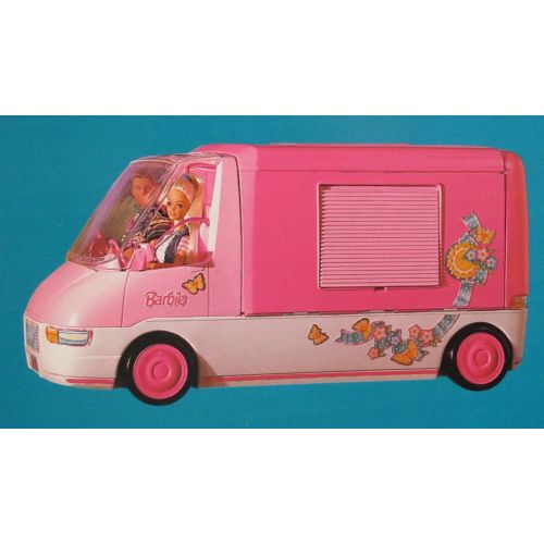 바비 Barbie MOTORHOME Vehicle MAGICAL TRAVELING MOTOR HOME Van w LIGHTS & SOUNDS! (2000)