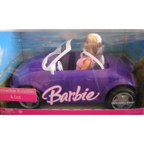 바비 Barbie Convertible Roadster Vehicle & Doll Set (2006)