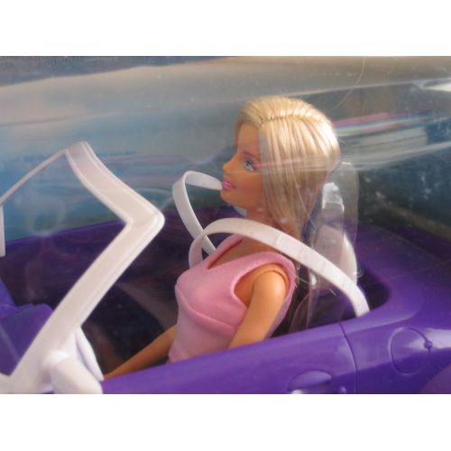 바비 Barbie Convertible Roadster Vehicle & Doll Set (2006)