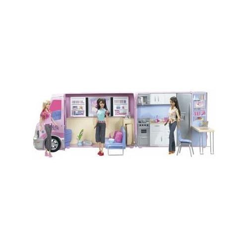 바비 Barbie Hot Tub Party Bus Vehicle Play Set