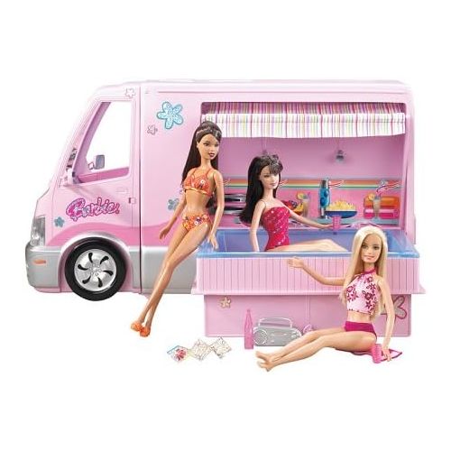 바비 Barbie Hot Tub Party Bus Vehicle Play Set