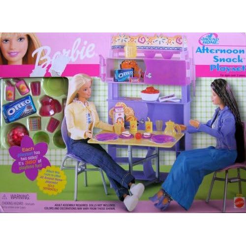 바비 Barbie All Around Home Afternoon Snack Playset (2001)
