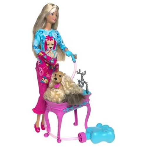 바비 Barbie Stylin Pup Doll &Pup Caucasion