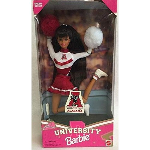 바비 Brunette Alabama Crimson Tide University Barbie