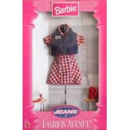 Barbie BARBIE Fashion Avenue AUTHENTIC JEANS FASHIONS Collection w DRESS, DENIM VEST & More (1997)
