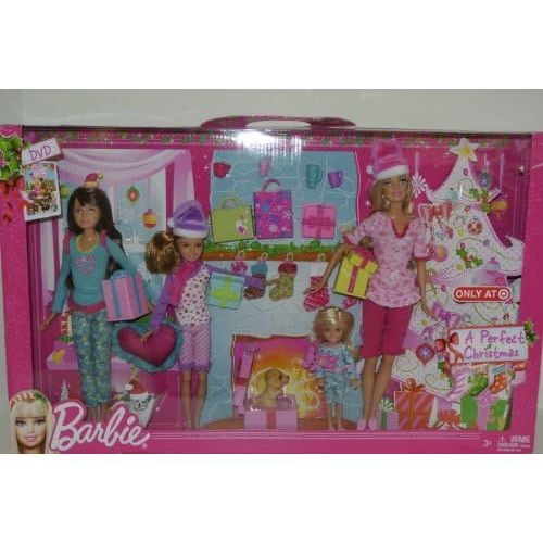 바비 2012 Exclusive Barbie Perfect Christmas Doll Collection