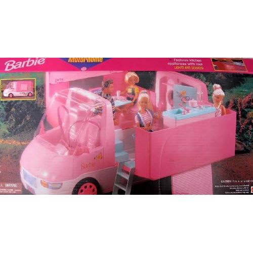 바비 Barbie MOTORHOME Magical TRAVELING MOTOR HOME Van w LIGHTS & SOUNDS (1996)