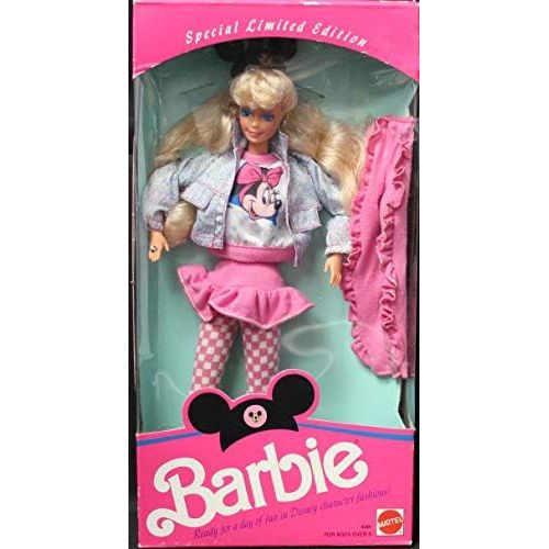 바비 Mattel Barbie Special Limited Edition-Disney Character Fashions 1990