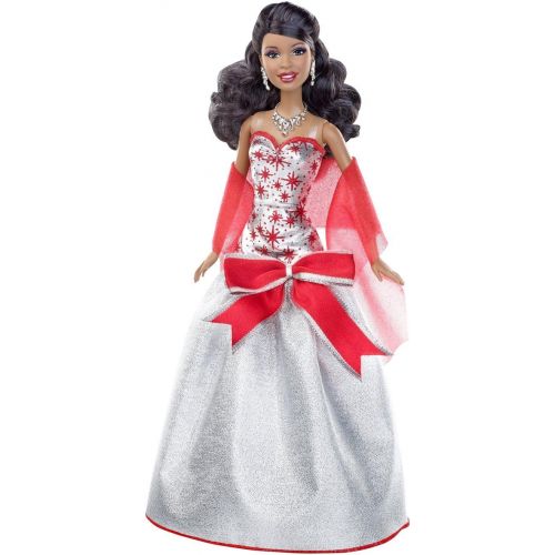 바비 Barbie Holiday Sparkle Barbie African-American Doll