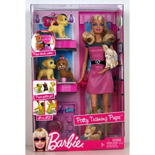 바비 Barbie Potty Training Pups