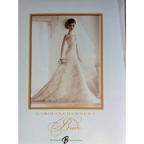 바비 Carolina Herrera - Barbie Collector - Designer Brunette Bride - Platinum Label