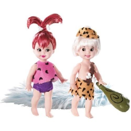 바비 Barbie Collector Silver Label - The Flintstones (Pebbles and Bamm-Bamm)