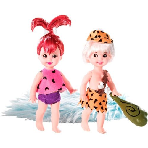 바비 Barbie Collector Silver Label - The Flintstones (Pebbles and Bamm-Bamm)