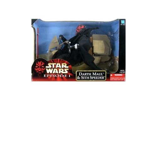 바비 Barbie Star Wars: Episode 1 Darth Maul with Sith Speeder 12in Collectors Figure